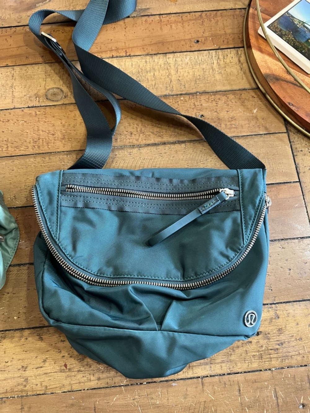 lululemon athletica Deep Teal Crossbody Belt Bag